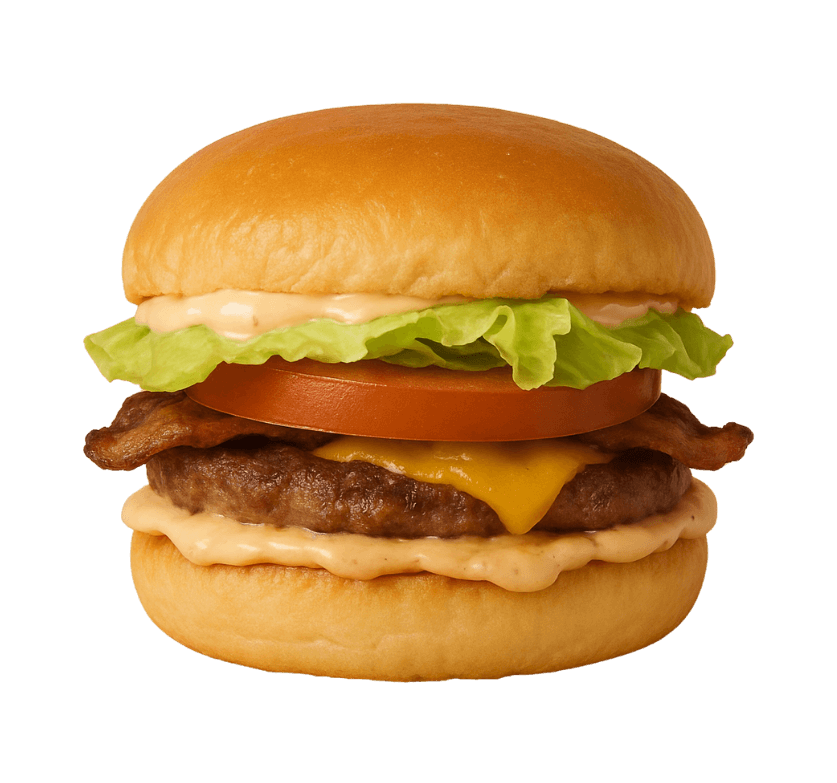 Photo d'un burger Cheeseburger